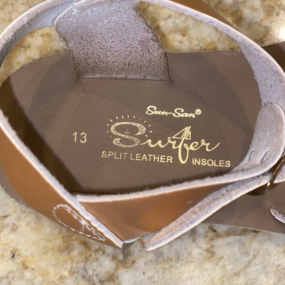 Rose Gold Sun Sans Surfer Sandals - Picture 9 of 9